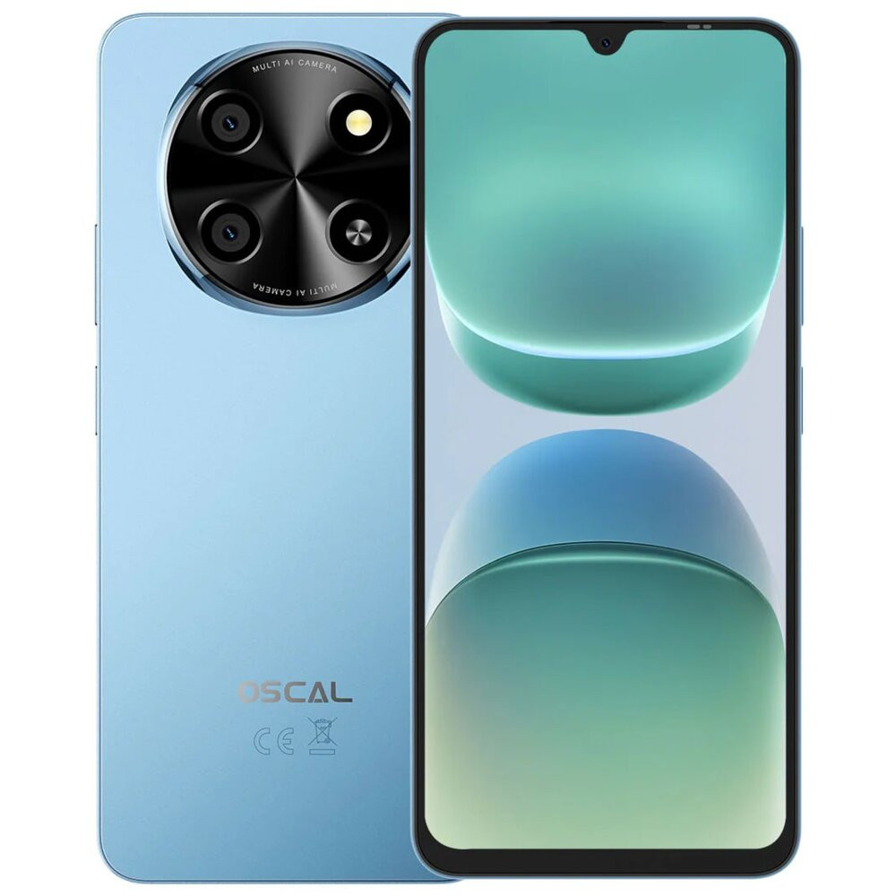Smartfon OSCAL Tiger 8 5G 8/128GB 6.88" 120Hz Niebieski