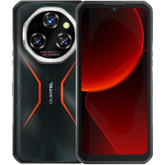 Smartfon OUKITEL WP55 Pro 5G 16/512GB 6.58" 120Hz Pomarańczowy