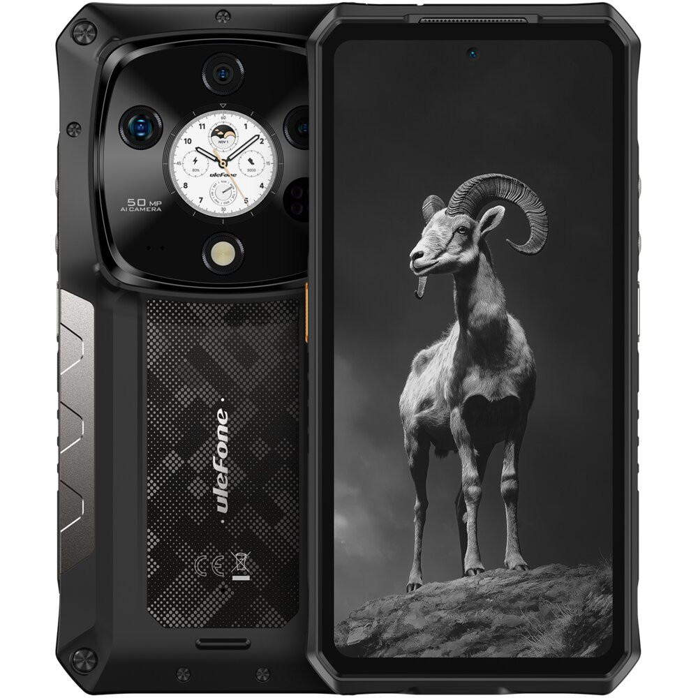 Smartfon ULEFONE Armor 28 Pro 5G 16/512GB 6.67" 120Hz Czarny UF-A28P