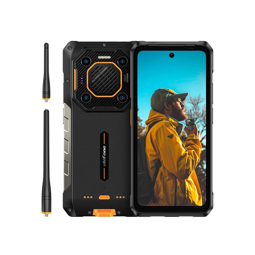 Smartfon ULEFONE Armor 26 Ultra Walkie Talkie 5G 12/512GB 6.78" 120Hz Czarny