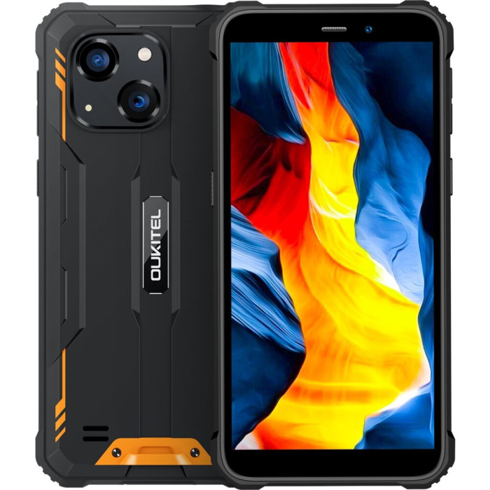 Smartfon OUKITEL G2 4/64GB 6" Czarno-pomarańczowy