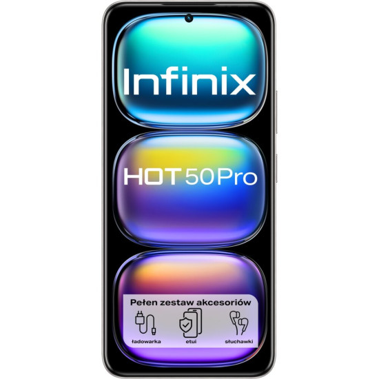Smartfon INFINIX Hot 50 Pro 8/256GB 6.78" 120Hz Szary