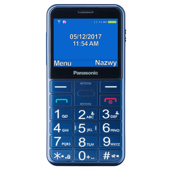 Telefon PANASONIC KX-TU155 Niebieski
