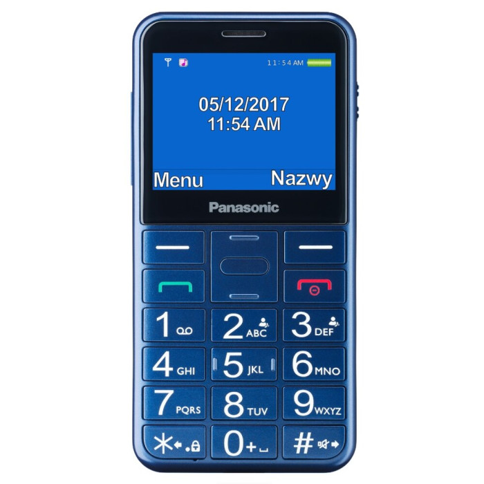 Telefon PANASONIC KX-TU155 Niebieski