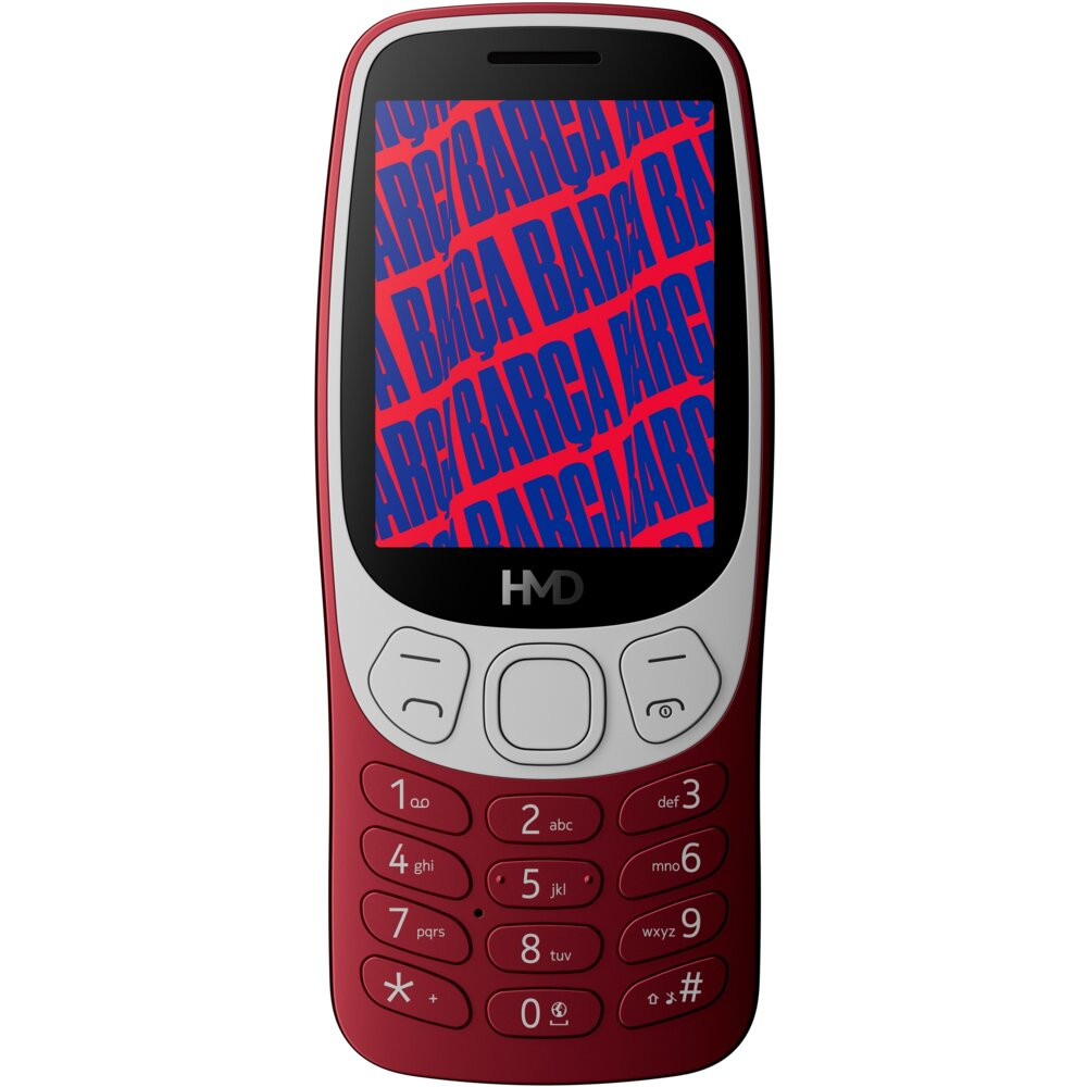 Telefon HMD Barca 3210 Bordowy