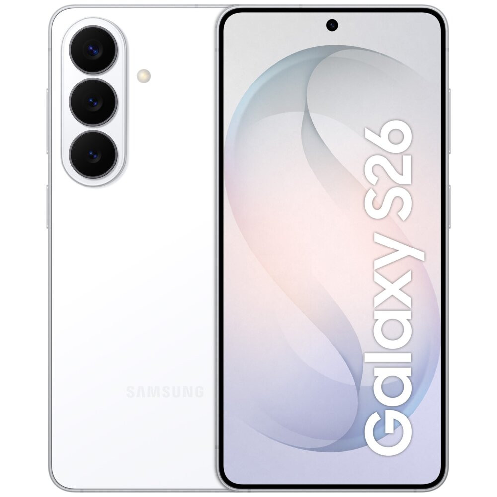 Smartfon SAMSUNG Galaxy S26 5G 12/256GB 6.3" 120Hz Biały SM-S942