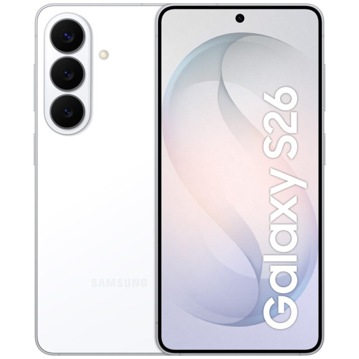 Smartfon SAMSUNG Galaxy S26 5G 12/256GB 6.3" 120Hz Biały SM-S942