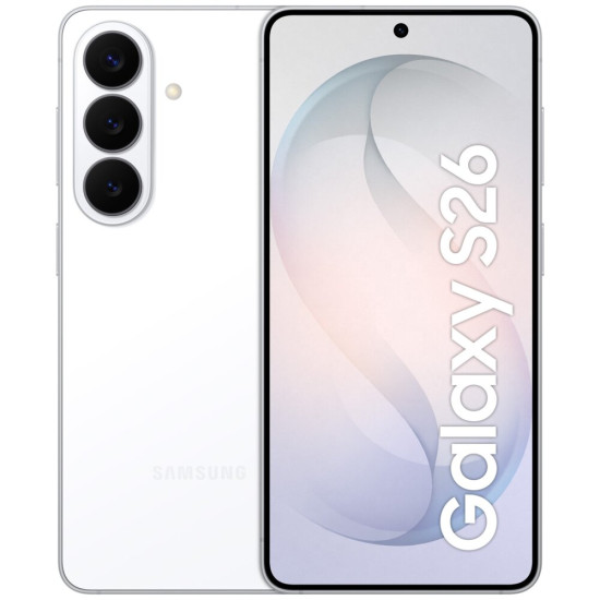 Smartfon SAMSUNG Galaxy S26 5G 12/256GB 6.3" 120Hz Biały SM-S942