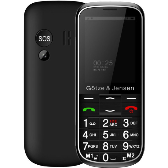 Telefon GÖTZE & JENSEN GFE37 Czarny