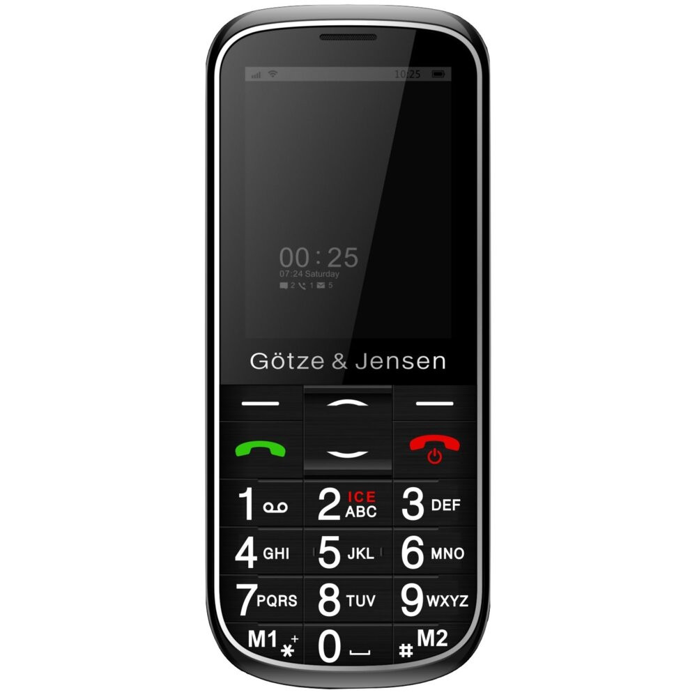 Telefon GÖTZE & JENSEN GFE37 Czarny