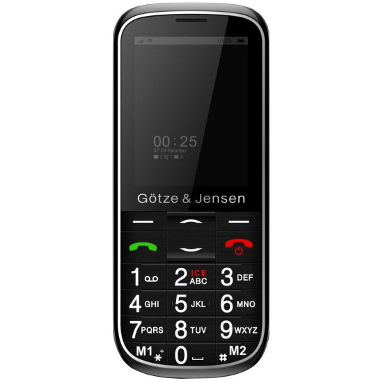 Telefon GÖTZE & JENSEN GFE37 Czarny