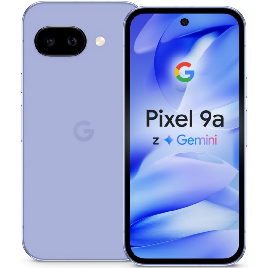 Smartfon GOOGLE Pixel 9a 5G 8/128GB 6.3" 120Hz Lawendowy