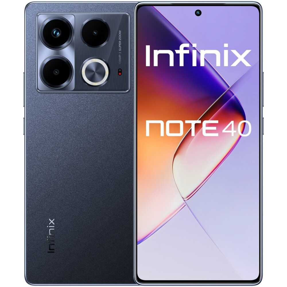 Smartfon INFINIX Note 40 8/256GB 6.78" 120Hz Czarny