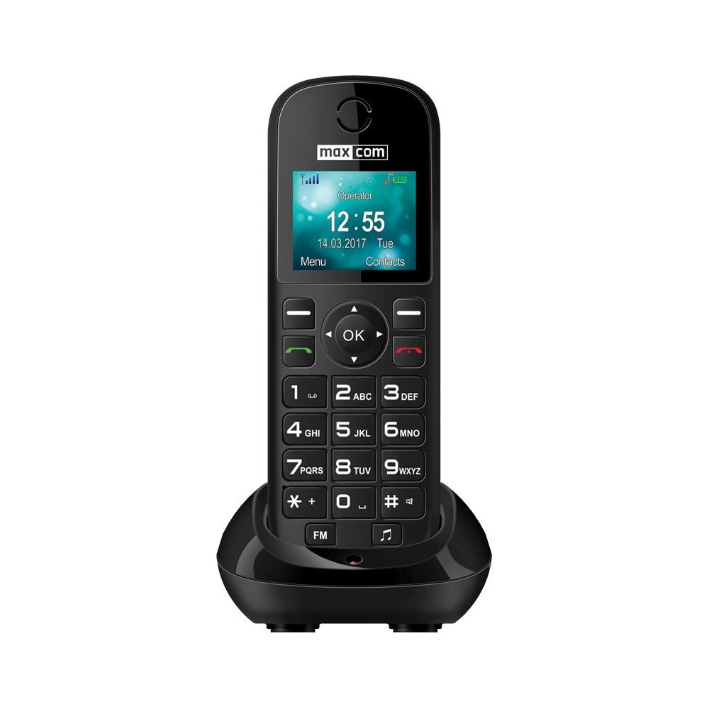 Telefon MAXCOM MM35D Czarny