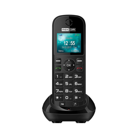 Telefon MAXCOM MM35D Czarny