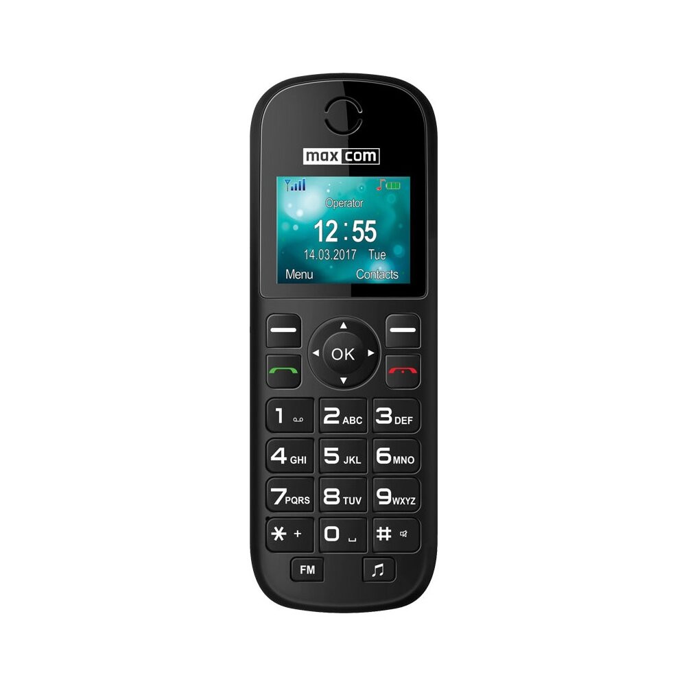 Telefon MAXCOM MM35D Czarny