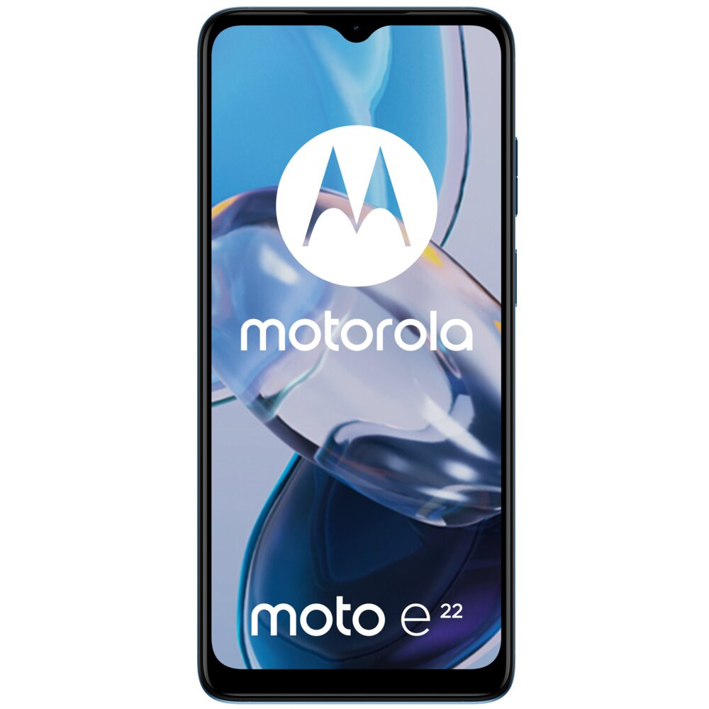 Smartfon MOTOROLA Moto E22 4/64GB 6.5" 90Hz Niebieski PAVC0003PL