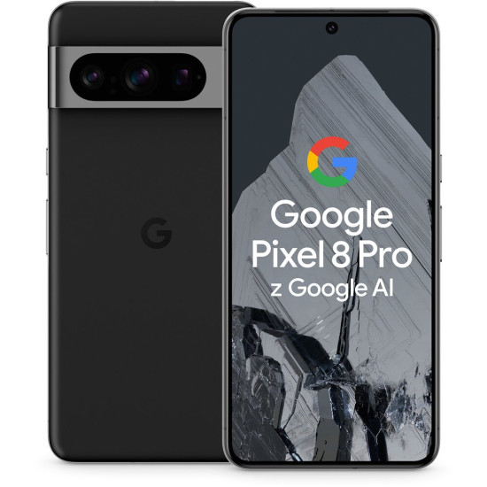 Smartfon GOOGLE Pixel 8 Pro 5G 12/128GB 6.7" 120Hz Obsydian