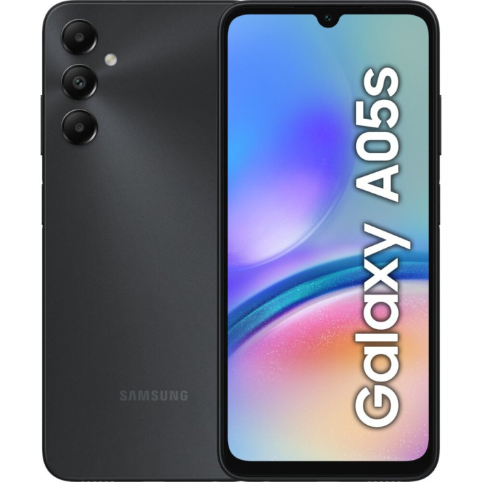 Smartfon SAMSUNG Galaxy A05s 4/128GB 6.7" 90Hz Czarny SM-A057
