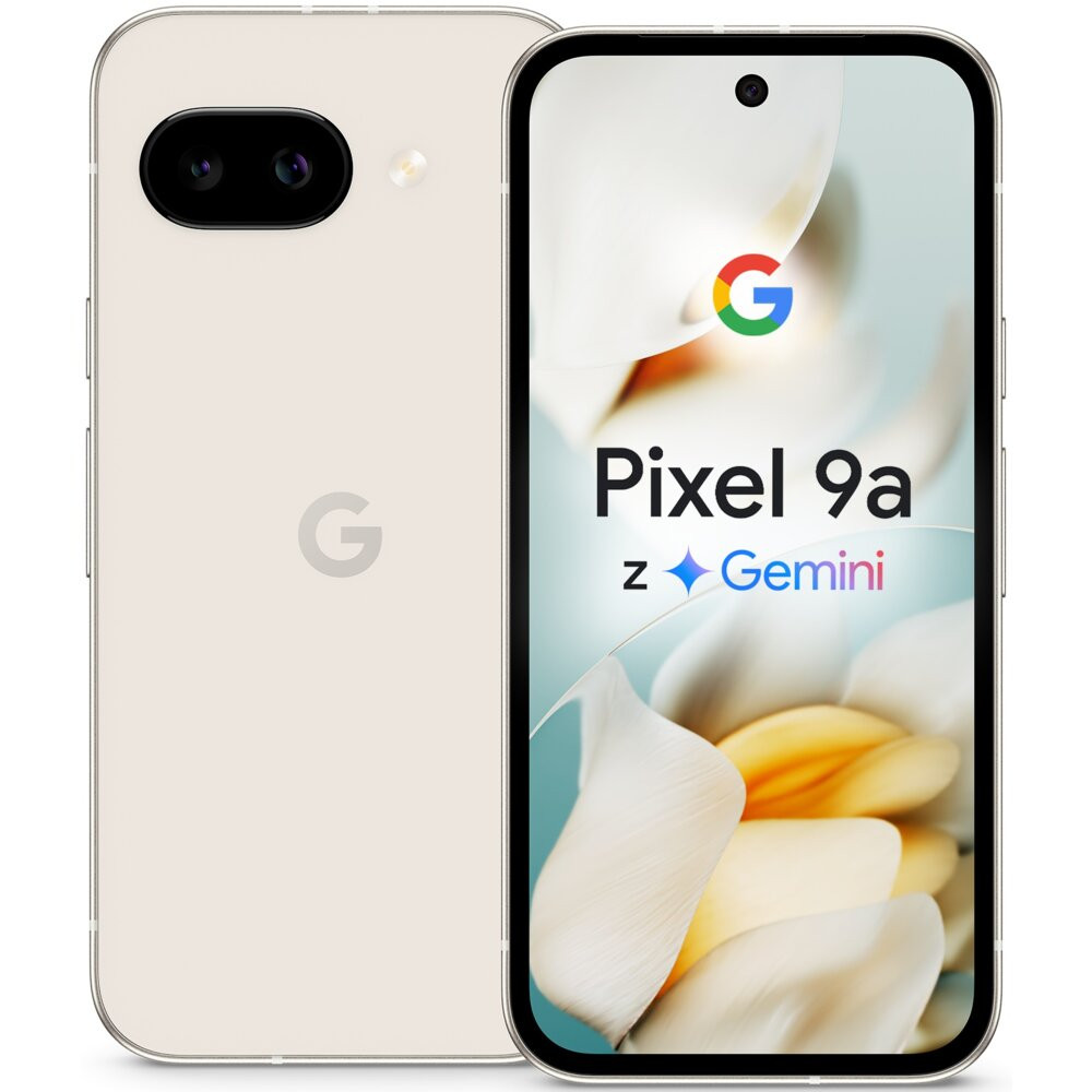 Smartfon GOOGLE Pixel 9a 5G 8/128GB 6.3" 120Hz Porcelanowy