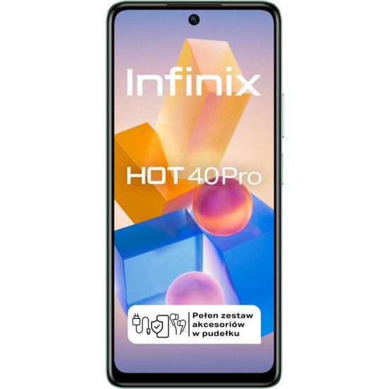 Smartfon INFINIX Hot 40 Pro 8/256GB 6.78" 120Hz Zielony X6837