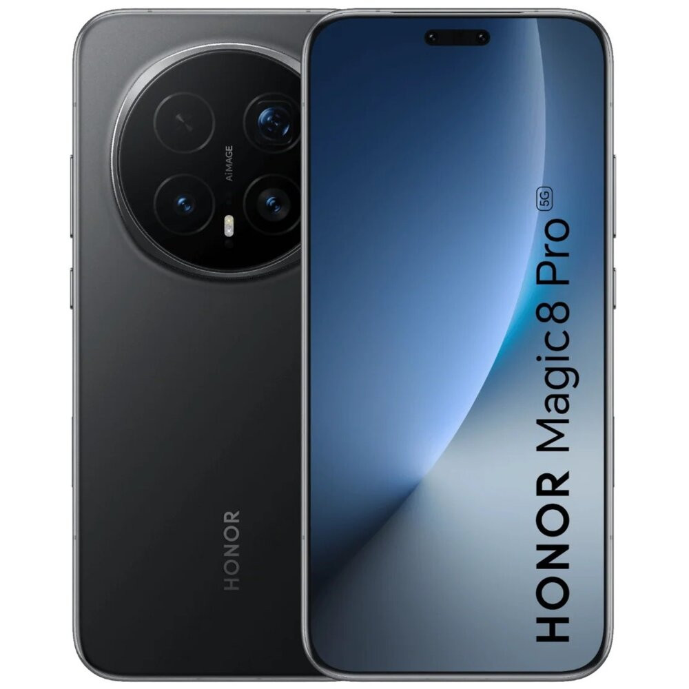 Smartfon HONOR Magic8 Pro 5G 12/512GB 6.71" 120Hz Czarny + Tablet HONOR Pad X8A 4/64 GB