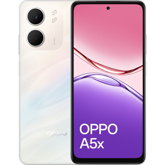 Smartfon OPPO A5X 4/128GB 6.67" 90Hz Biały