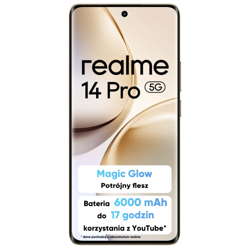 Smartfon REALME 14 Pro 5G 12/512GB 6.77" 120Hz Perłowy