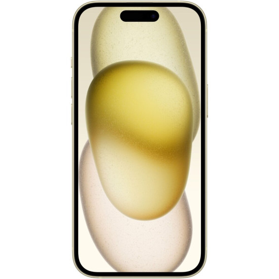 Smartfon APPLE iPhone 15 (odnowiony, nieaktywowany) 5G 128GB 6.1" Żółty (CPO) 2x eSIM
