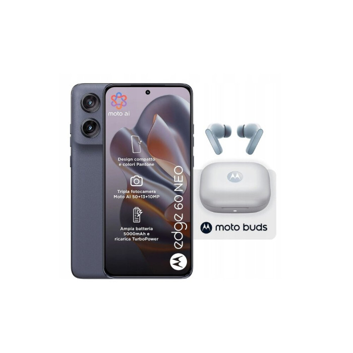 Motorola XT24 Moto Edge 60 Neo 8/256GB Szary + Buds Moto