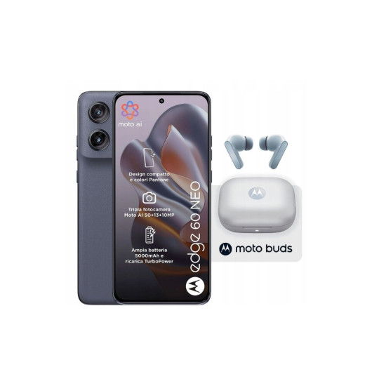 Motorola XT24 Moto Edge 60 Neo 8/256GB Szary + Buds Moto