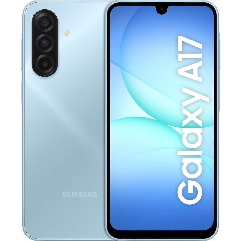 Smartfon SAMSUNG Galaxy A17 4/128GB 6.7" 90Hz Jasnoniebieski SM-A175 EU