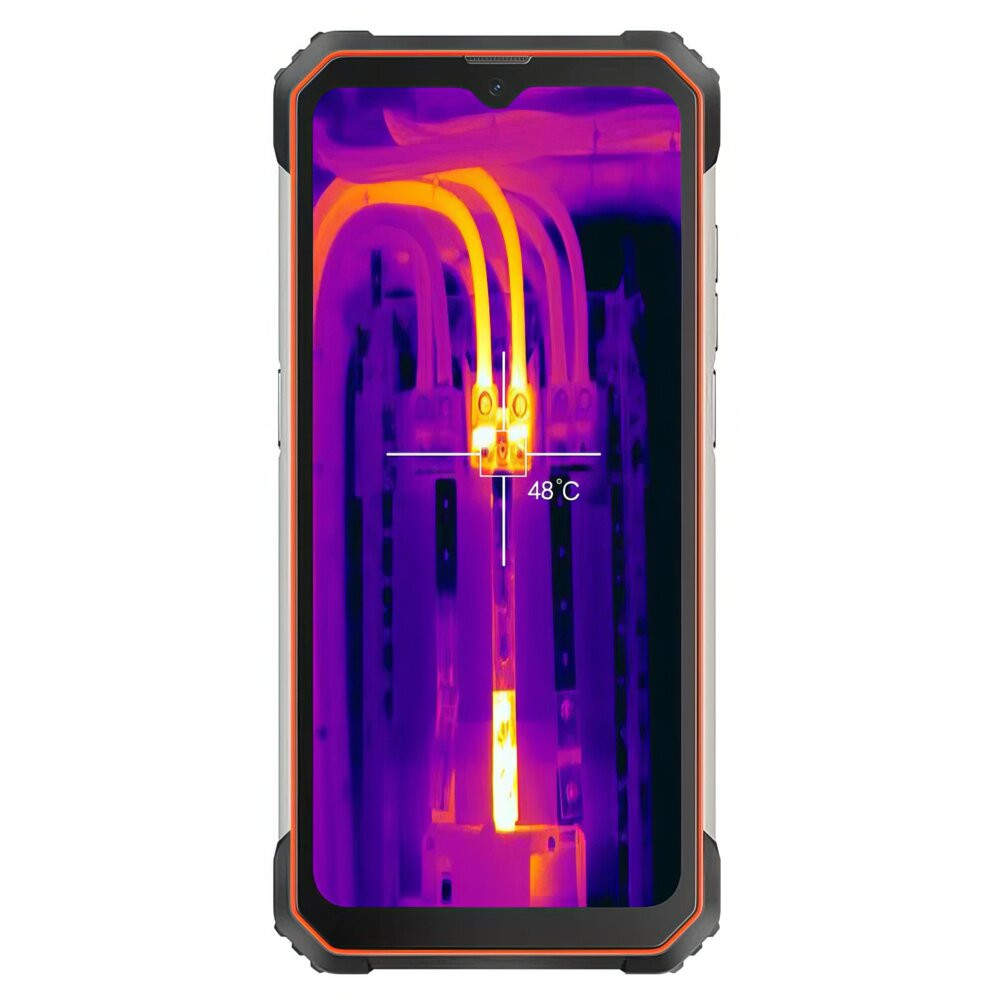 Smartfon BLACKVIEW BL8800 Pro 5G 8/128GB 6.58" Thermal Pomarańczowy