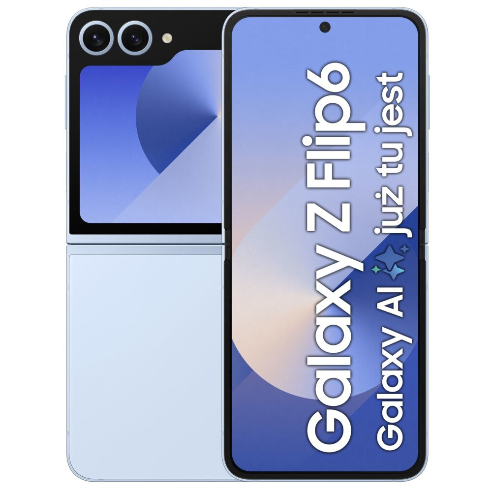 Smartfon SAMSUNG Galaxy Z Flip 6 5G 12/256GB 6.7" 120Hz Niebieski SM-F741