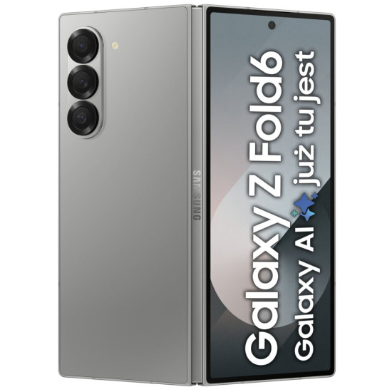 Smartfon SAMSUNG Galaxy Z Fold 6 5G 12/512GB 7.6" 120Hz Szary SM-F956