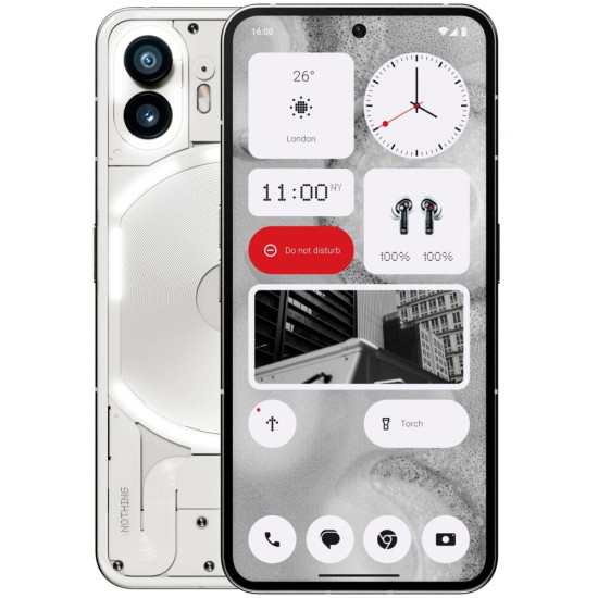 Smartfon NOTHING Phone 2 12/256GB 5G 6.7" 120Hz Biały NP2