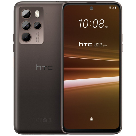 Smartfon HTC U23 Pro 5G 12/256GB 6.7" 120 Hz Brązowy