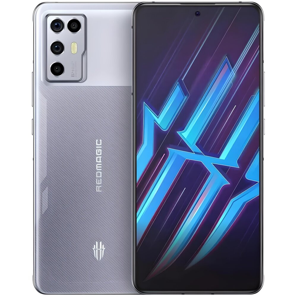 Smartfon REDMAGIC 6R 5G 12/256GB 6.67" 144Hz Srebrny NX666J