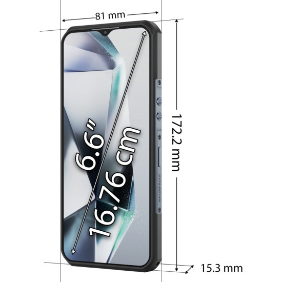 Smartfon OUKITEL WP35 5G 8/256GB 6.6" Szary