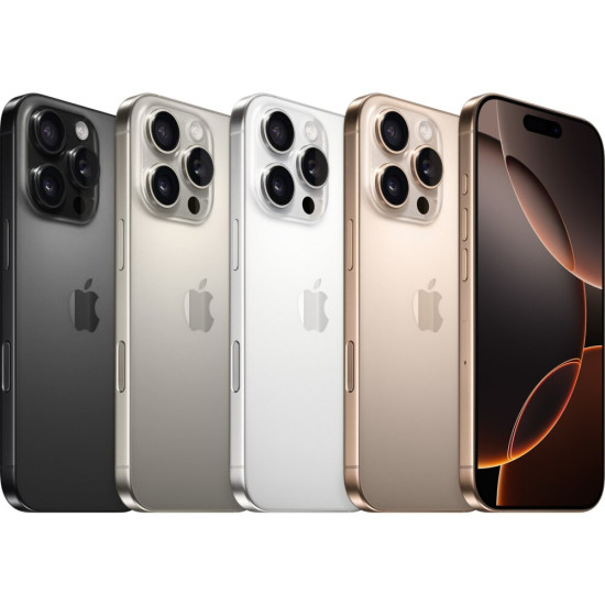 Smartfon APPLE iPhone 16 Pro Max (odnowiony, nieaktywowany) 5G 256GB 6.9" 120Hz Tytan naturalny (CPO) 2x eSIM