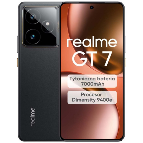 Smartfon REALME GT 7 5G 12/256GB 6.78" 120Hz Czarny