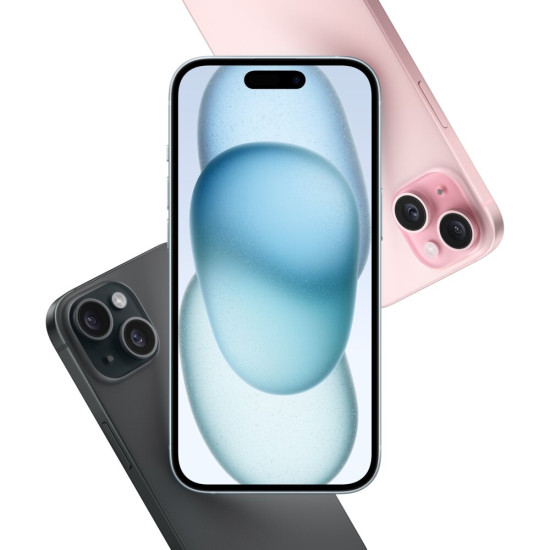 Smartfon APPLE iPhone 15 5G 128GB 6.1" Różowy
