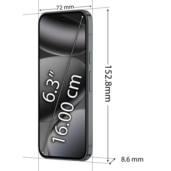 Smartfon GOOGLE Pixel 10 Pro 5G 16/256GB 6.3" 120Hz Obsydian
