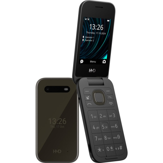 Telefon HMD 2660 Flip Dual Sim Czarny
