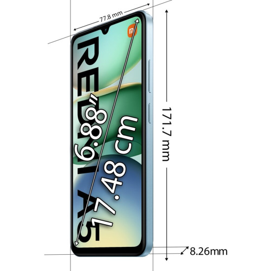 Smartfon XIAOMI Redmi A5 3/64GB 6.88" 120Hz Niebieski