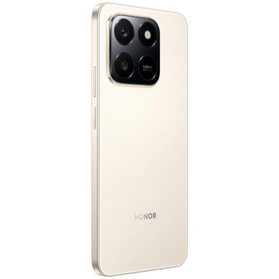 Smartfon HONOR X7d 6/128GB 6.77" 120Hz Złoty
