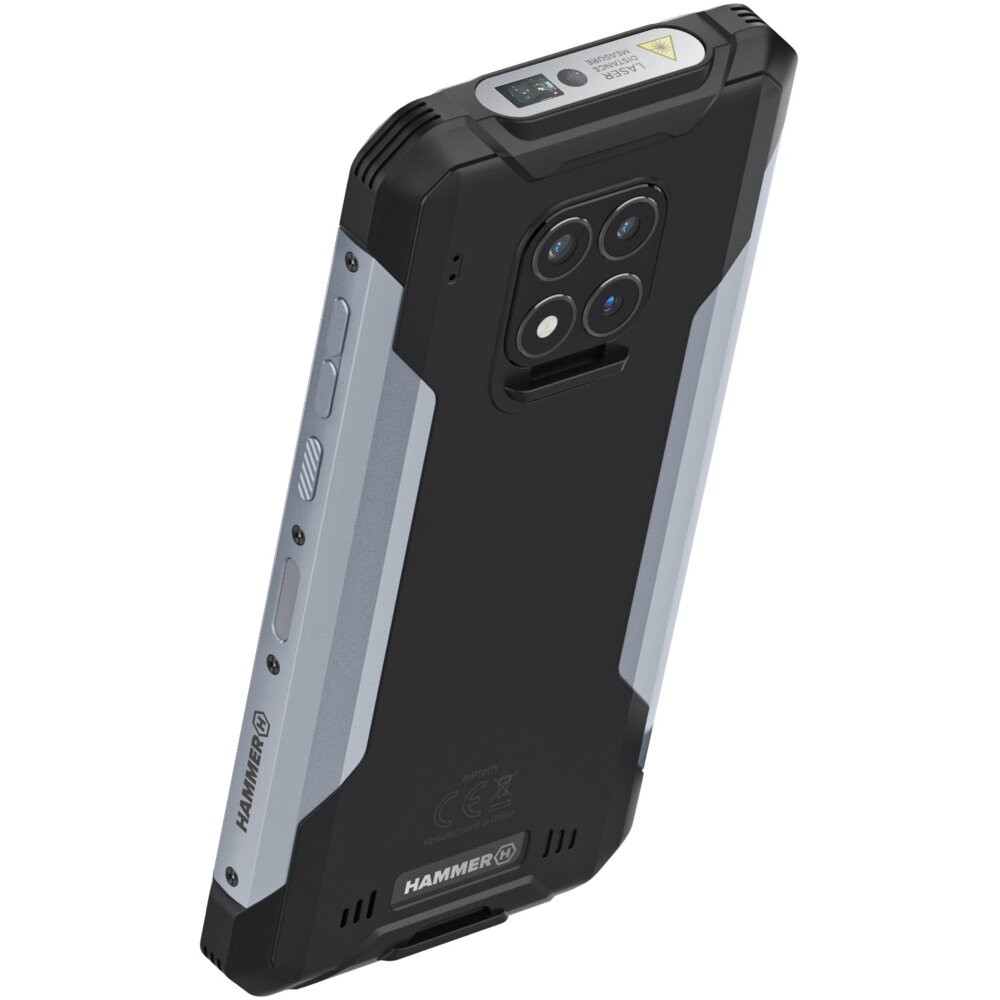Smartfon HAMMER Construction 6/128GB 6" Czarny