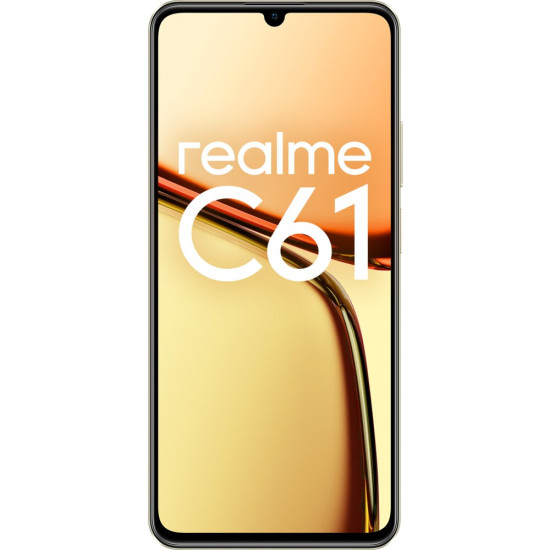 Smartfon REALME C61 6/256GB 6.74" 90Hz Złoty