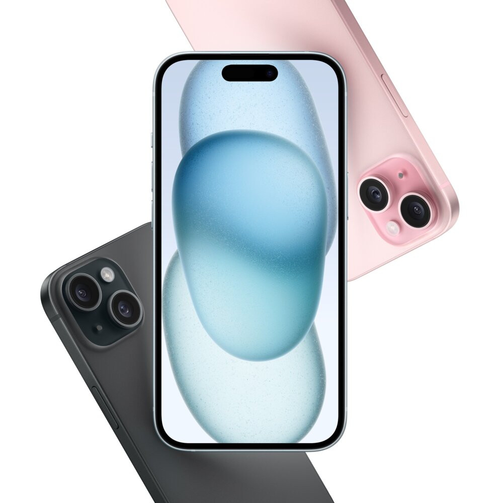 Smartfon APPLE iPhone 15 5G 128GB 6.1" Niebieski (Stan Doskonały)