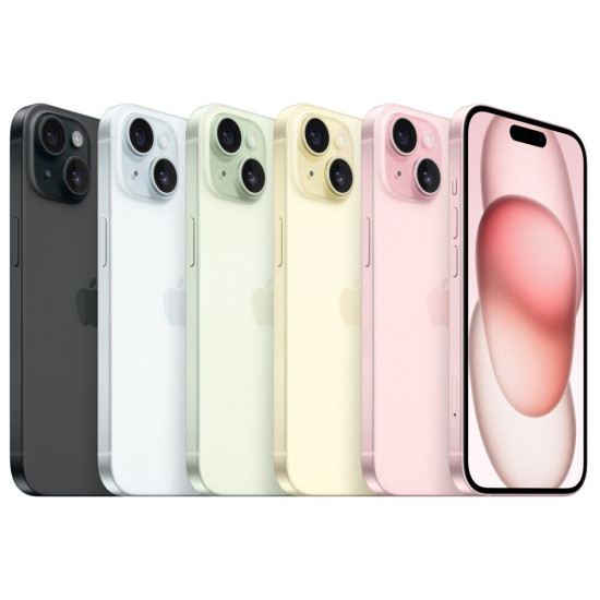Smartfon APPLE iPhone 15 5G 128GB 6.1" Niebieski (Stan Doskonały)